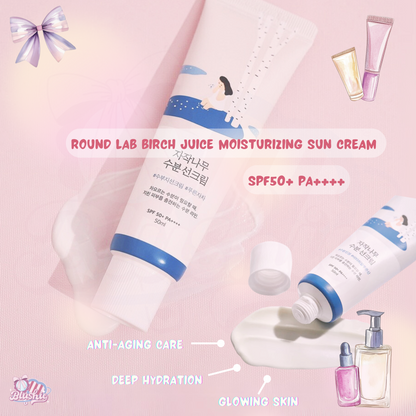 Round Lab Birch Moisturizing Sunscreen UVLock SPF 45+ Broad Spectrum