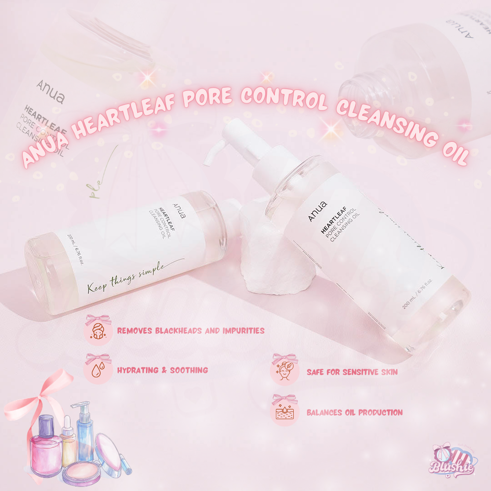 Anua Heartleaf Pore Control Cleansing Oil