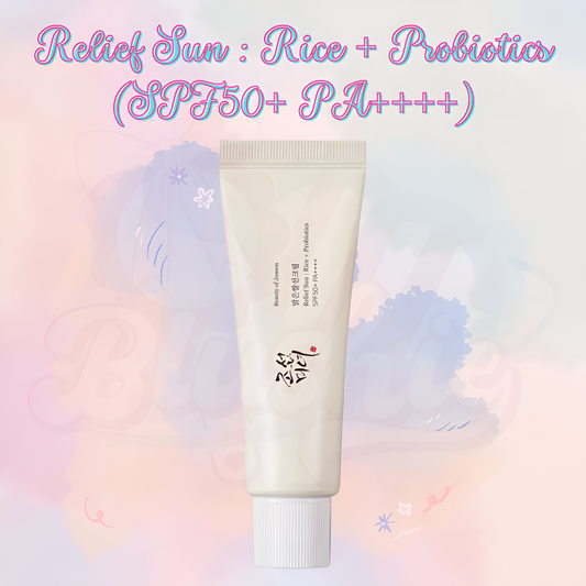 Beauty of Joseon Relief Sun: Rice + Probiotics SPF50+ RA++++