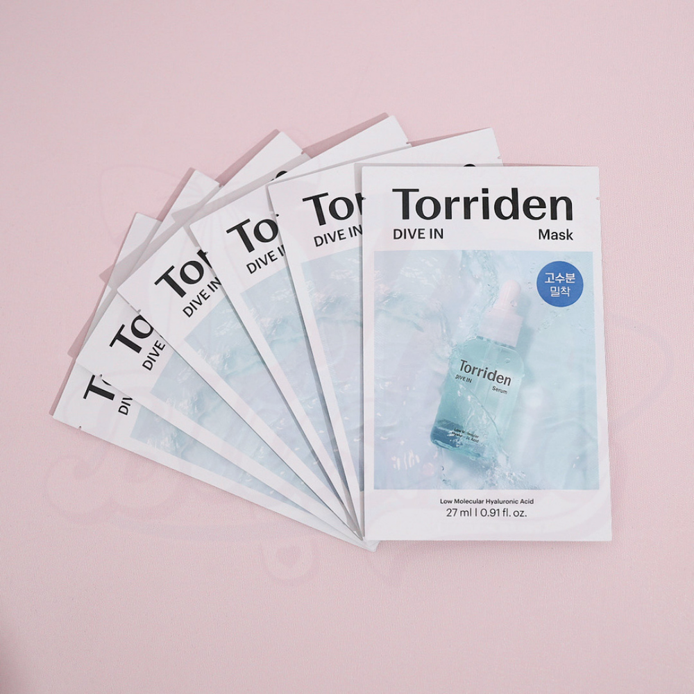 Torriden Dive In Low Molecular Hyaluronic Acid Mask Sheet
